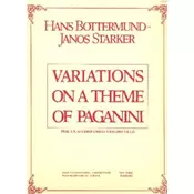 BOTTERMUND/STARKER:VARIATIONS ON A THEME OF PAGANINI UNACCOMPANIED CELLO