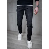 Denistar Muške farmerke 100-2586, Regular, Crne