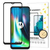 Wozinsky zaštitno kaljeno staklo 9H, potpuno prekriven okvir za Motorola Moto G9 Play / Moto E7 Plus - Motorola Moto E7 Plus - Wozinsky