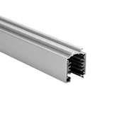 BRUMBERG 3-fazna električna vodila ONETRACK, srebrna, dolžina 100 cm - Aluminij