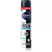 Nivea Muški dezodorans Black&White Invisible Fresh 85975, 200ml