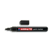 Marker Edding 790 lakirani crni cilindrični vrh 2-3 mm