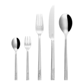 Set jedilnega pribora 5 kosov - Fiori Platinum Line - 112169