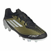 Adidas Muške kopacke F50 Club fxg Messi, Crno-zlatne