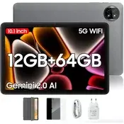 Blackview Tab 20 Wifi 800x1280 HD+ IPS 4GB 64GB 5MP-8MP Android 15 gray