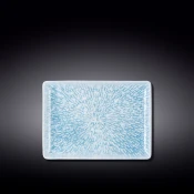 Pravokotni Krožnik, Coral Blue, 235x170mm, 2 kos