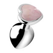 Gemstones – Medium Anal Plug Heart - Roza
