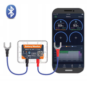 shumee Smart Battery Diagnostic tester 6V 12V Bluetooth App