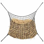 shumee vidaXL Mreže za seno, 2 kosa, pravokotne, črne, 90 x 60 cm, PP