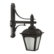 Opviq Spoljna zidna lampa BAP-68185-BSY-M2, 50 cm, IP65, E27, 40W, Crna