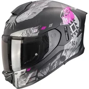 SCORPION Exo-530 Air Hadji Matt Black / Pink