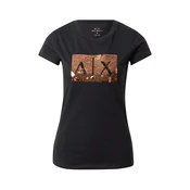 ARMANI EXCHANGE Majica bakrena/črna