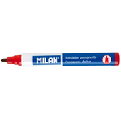 Permanentni marker Milan - Okrugli, crveni