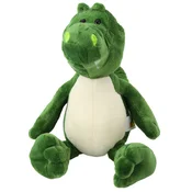 Plišasta igrača Krokodil 25cm - zeleno/bela