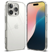 Ovitek Ringke Fusion za iPhone 16 Pro - clear