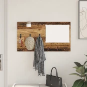 Vješalica za kapute na zidu Zidne Staro drvo 90 x 10 x 50 cm