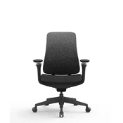 Ergovision Ergonomski pisarniški stol Valaris Pro W | Barva: Črno-bela