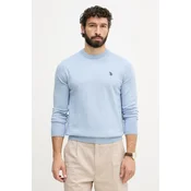 U.S. Polo Assn. pulover moški bombažen DHM KNIT