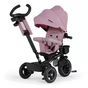 kinderkraft® otroški tricikel 5v1 spinstep pink