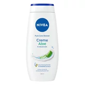 Nivea Creme Aloe krema za prhanje 250 ml za ženske
