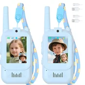 Otroški video komunikacijski walkie-talkiji | KIDTALKIE, Modra + modra