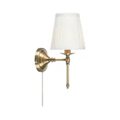 Markslöjd 108968 - Zidna lampa MANOR 1xE14/40W/230V bela/mesing