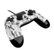 GIOTECK PS4 Wired Controller VX4 Arctic Camo