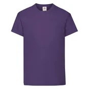 Purple Childrens T-shirt Original Fruit of the Loom