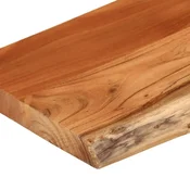 vidaXL vidaXL Stenska polica 80x20x3,8 cm pravokotna akacija naraven rob, (5000268798)