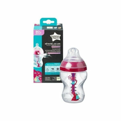 Tommee Tippee Otroška steklenička Advanced Anti-Colic Girl, 260 ml, 0m +