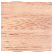 Stolna ploca svjetlosmeda 60 x 60 x 2 cm od obradene hrastovine