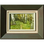 Mali put, Ulje na platnu, 19 x 30 cm