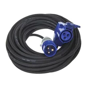 Northix CEE podaljšek 25M s CEE kotnim konektorjem + Schuko vtičnica 3x2,5 mm2