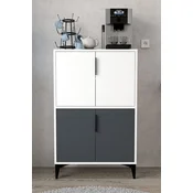 Hanah Home Multifunkcionalna komoda, Antracit