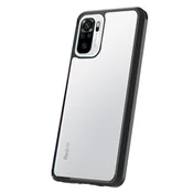 Overboard Ovitek za Xiaomi Redmi Note 10/10S, Fusion Hybrid, prozoren/črn