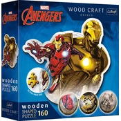 Trefl Sestavljanka Wood Craft Origin Brave Iron Man 160 kosov