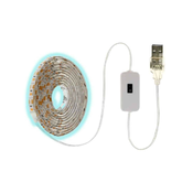 USB LED trak 2m 120 LED z IR senzorjem z zaznavo bližine roke hladno beli 6500K