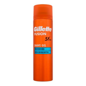 Gillette Fusion Moisturising Shave Gel gel za britje 200 ml za moške
