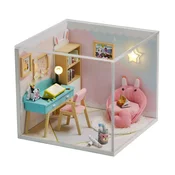 Dvěděti 2Kids Toys Miniaturna hiša Študijska soba