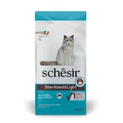 SSCHESIR Suva hrana za macke Sterilized & Light, Riba, 10kg
