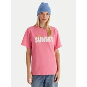 Roxy Majica Sunnyoversize Easy ERJZT06033 Roza Oversize