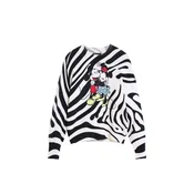 Desigual Pulover mešane barve / bela