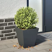 Vrtna sadilica antracit 30x30x30 cm celicna