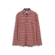 TOM TAILOR Srajca temno zelena/brusnica/bela