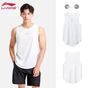 Li-Ning Muška majica, Bez rukava, Bela