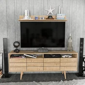Hanah Home TV komoda Ola, 160x35x64,5 cm, Hrast