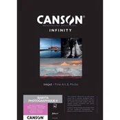 Canson Baryta Photographique II 310 g/m2 - A4, 25 listov (FSC)
