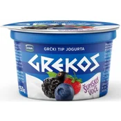 JOGURT GRCKI GREKOS ŠUMSKO VOCE 150G