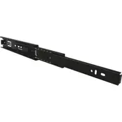 ACCURIDE kroglični izvlek DB4501, popolni izvlek, dolžina 350 mm, jeklo, črno