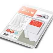 PEACH Mapa za toplotno vezavo 4mm BELA 20/1 Peach 313314, (20382580)